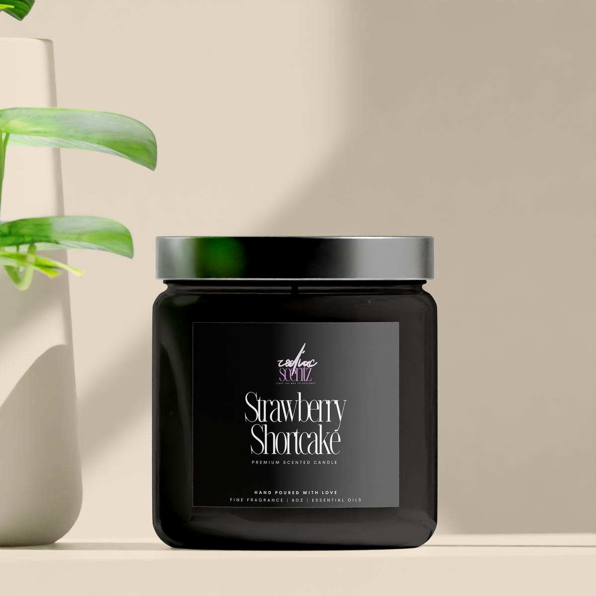 Strawberry Shortcake Candle